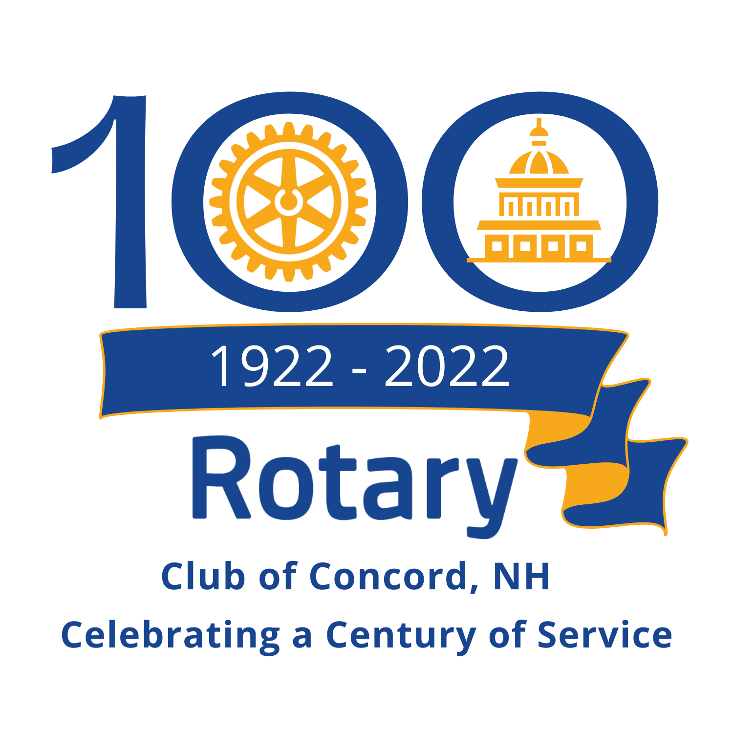 Concord Rotary Century of Service Logo
