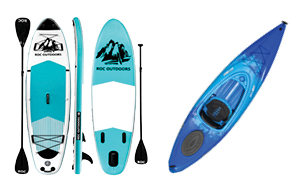 Kayak and Paddle Board